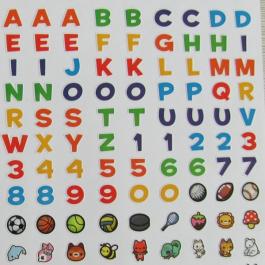 字母數(shù)字貼紙