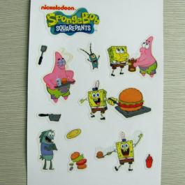 卡通貼紙靜電貼