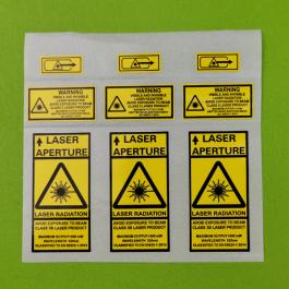激光機警示標簽