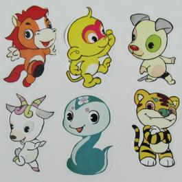 卡通貼紙印刷定制